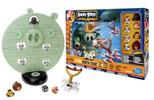 Hasbro Star Wars Angry Birds Jenga Deathstar